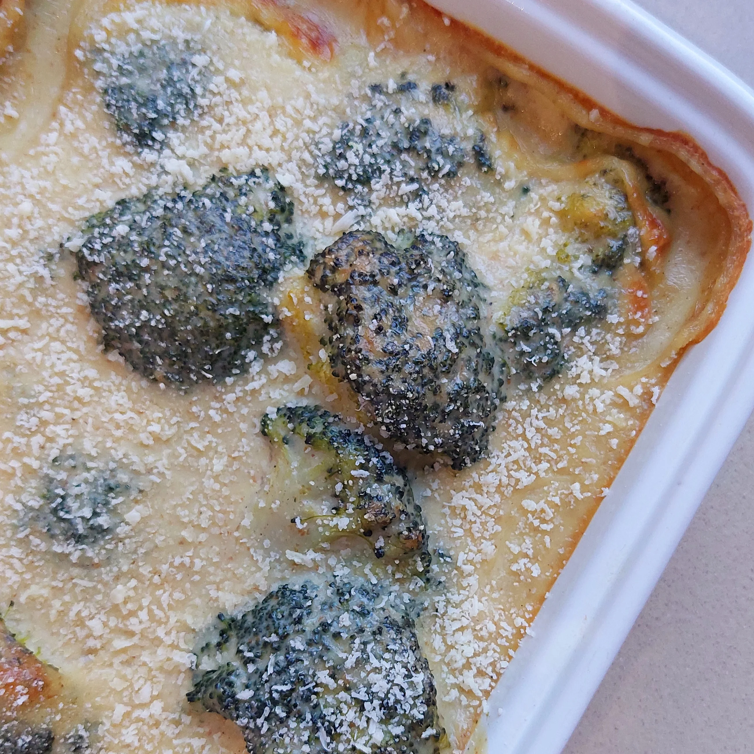 Vegan Broccoli au Gratin